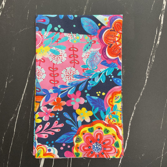 Flower Patches by Amarylis Henderson : Floral Bash Midnight 21821 13