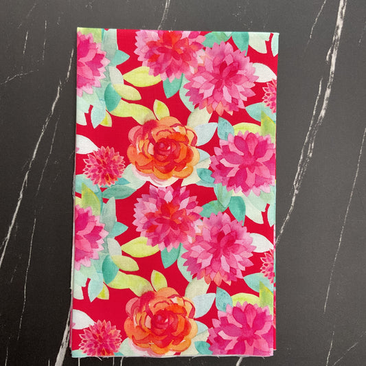 Flower Patches by Amarylis Henderson : Faceted Flower Ruby 21823 12