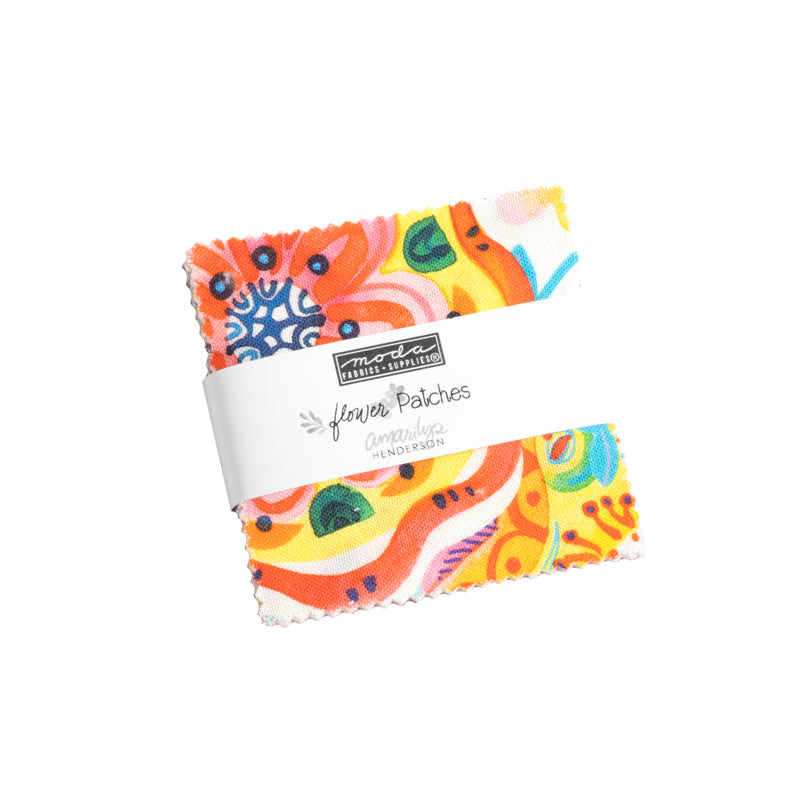 Flower Patches by Amarylis Henderson : Mini Charm Pack 21820MC