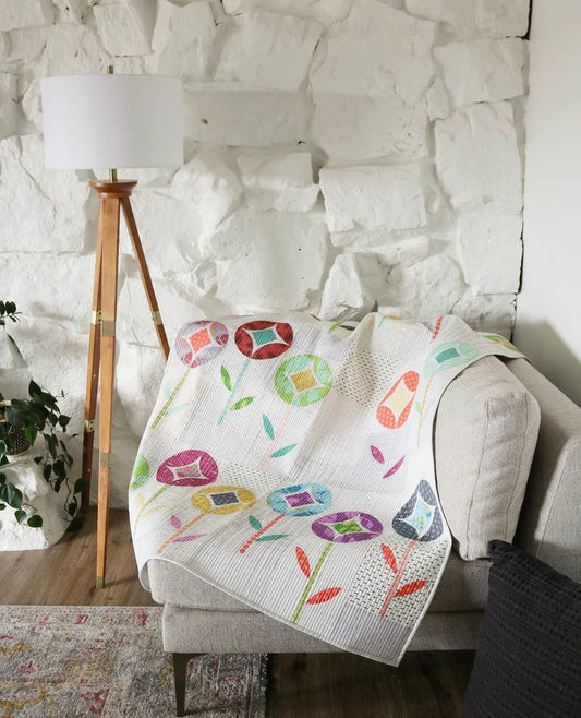 Flower Pop Quilt Pattern by Sew Kind of Wonderful