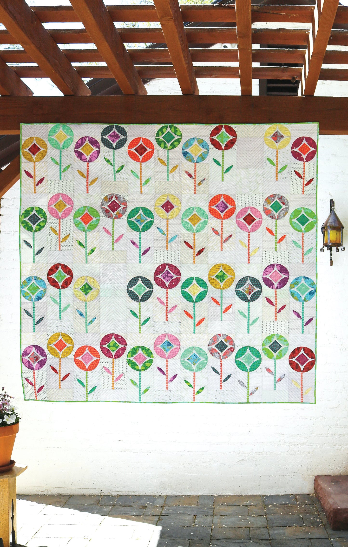 Flower Pop Quilt Pattern by Sew Kind of Wonderful