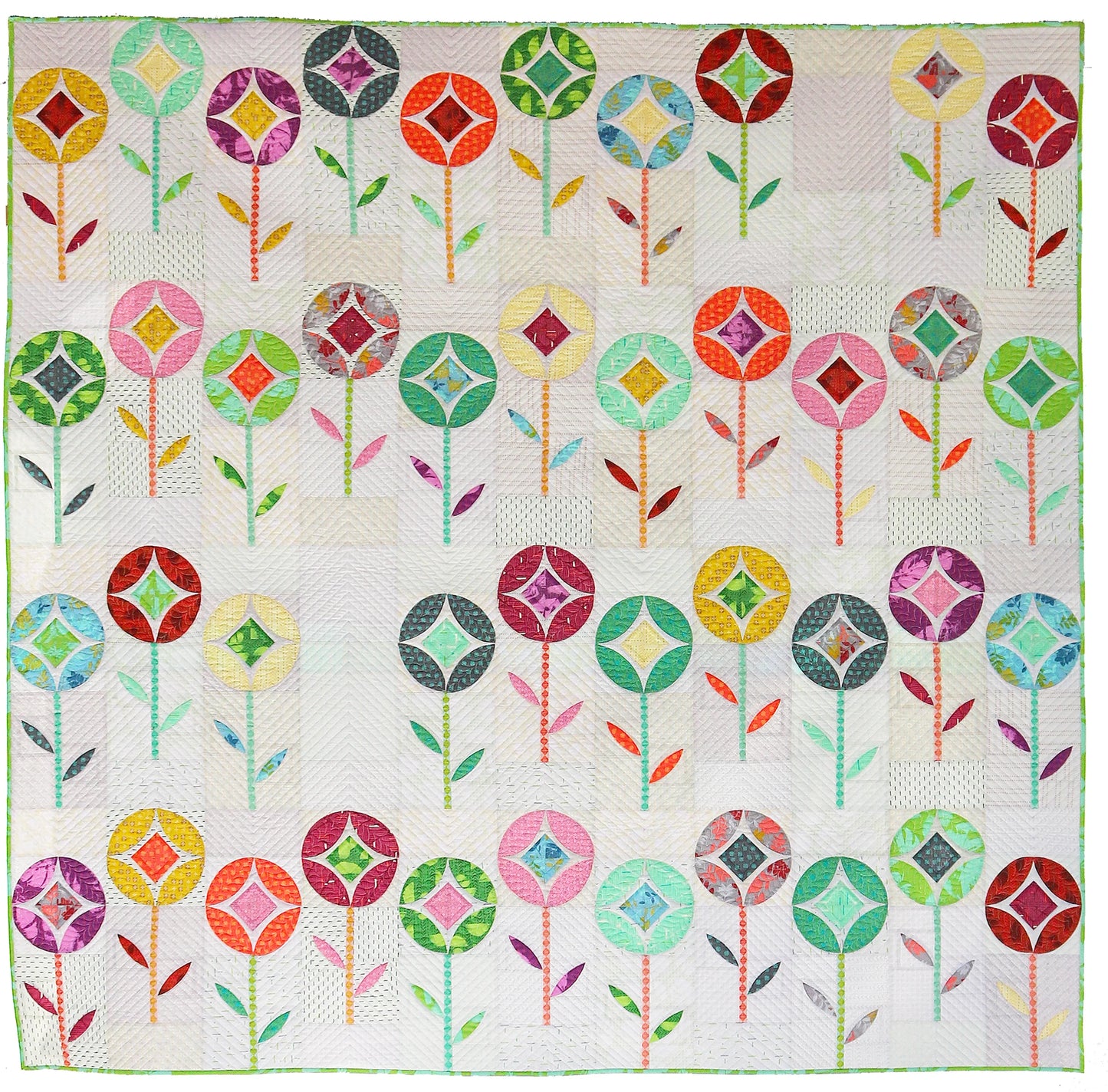 Flower Pop Quilt Pattern by Sew Kind of Wonderful