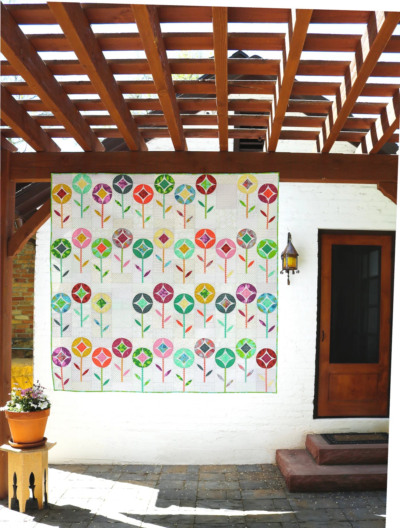 Flower Pop Quilt Pattern by Sew Kind of Wonderful
