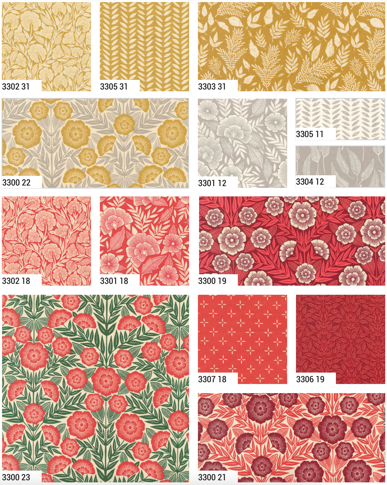 Flower Press by Katharine Watson - Mini Charm Pack