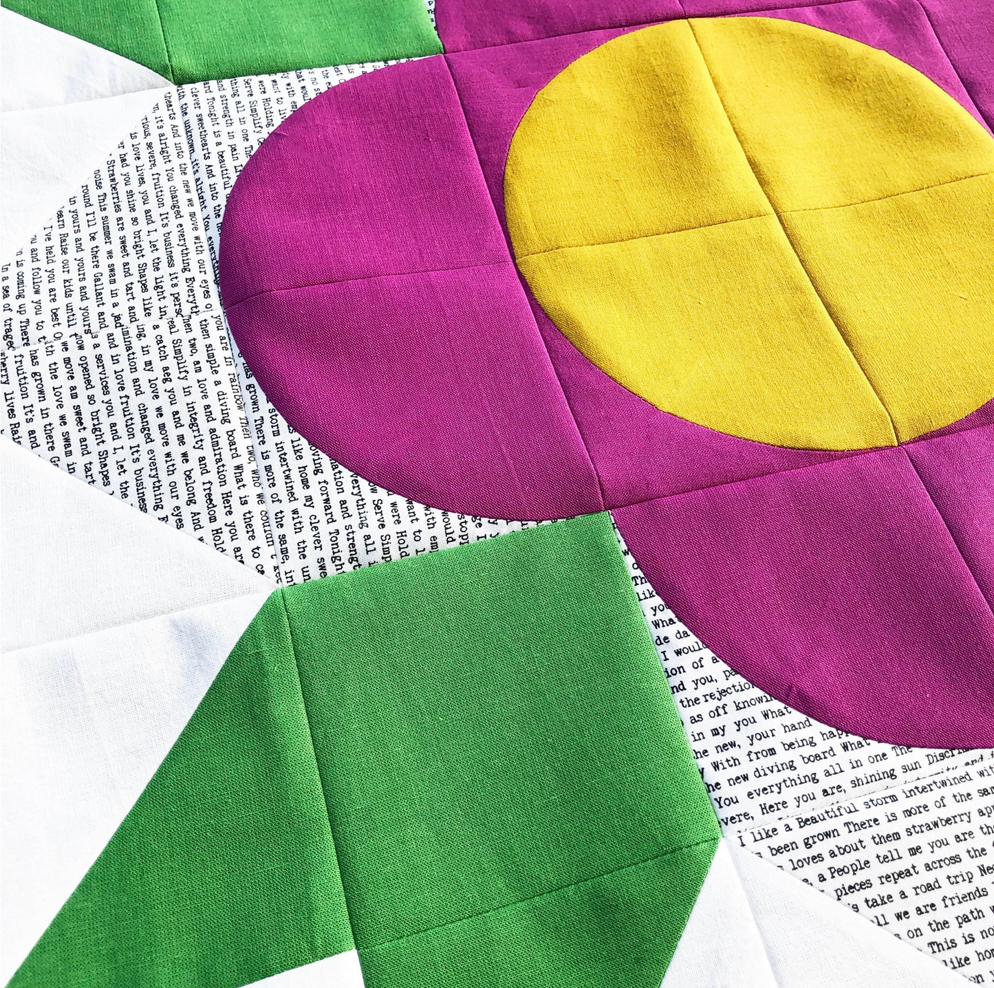 Flower Shop Quilt Pattern by Modern Handcraft