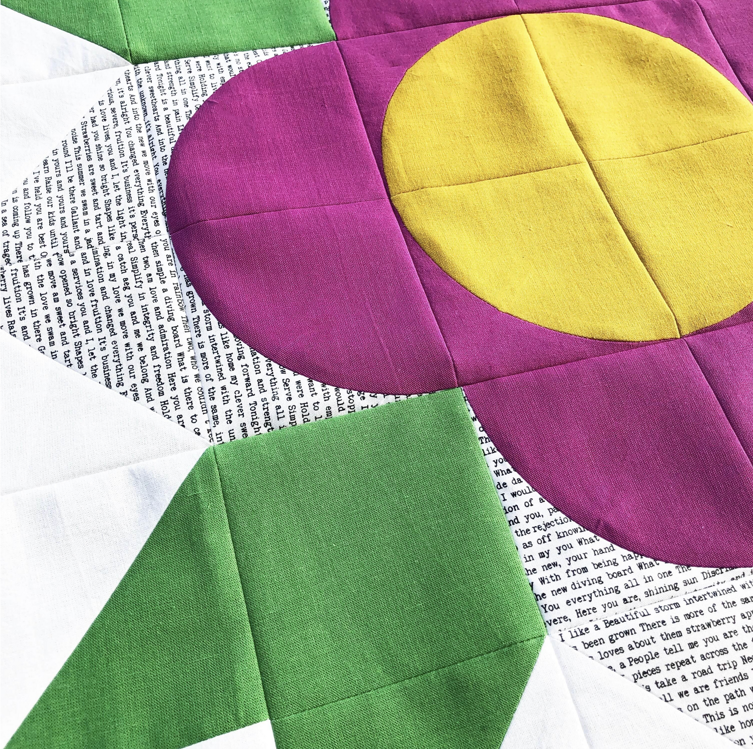 Flower Shop Quilt Pattern by Modern Handcraft