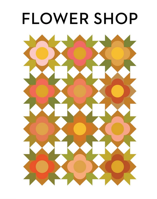 Flower Shop Quilt Pattern by Modern Handcraft