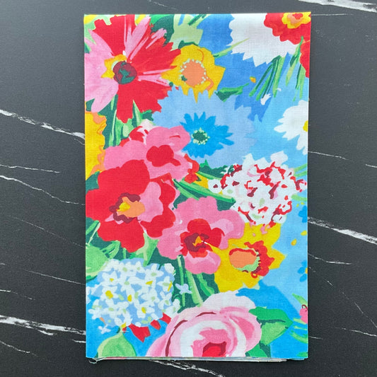 Flowerfields by Sarah Campbell - Sunday Table - Blue
