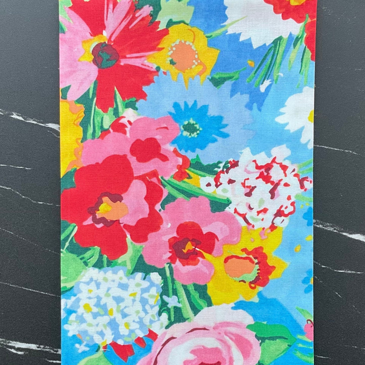 Flowerfields by Sarah Campbell - Sunday Table - Blue