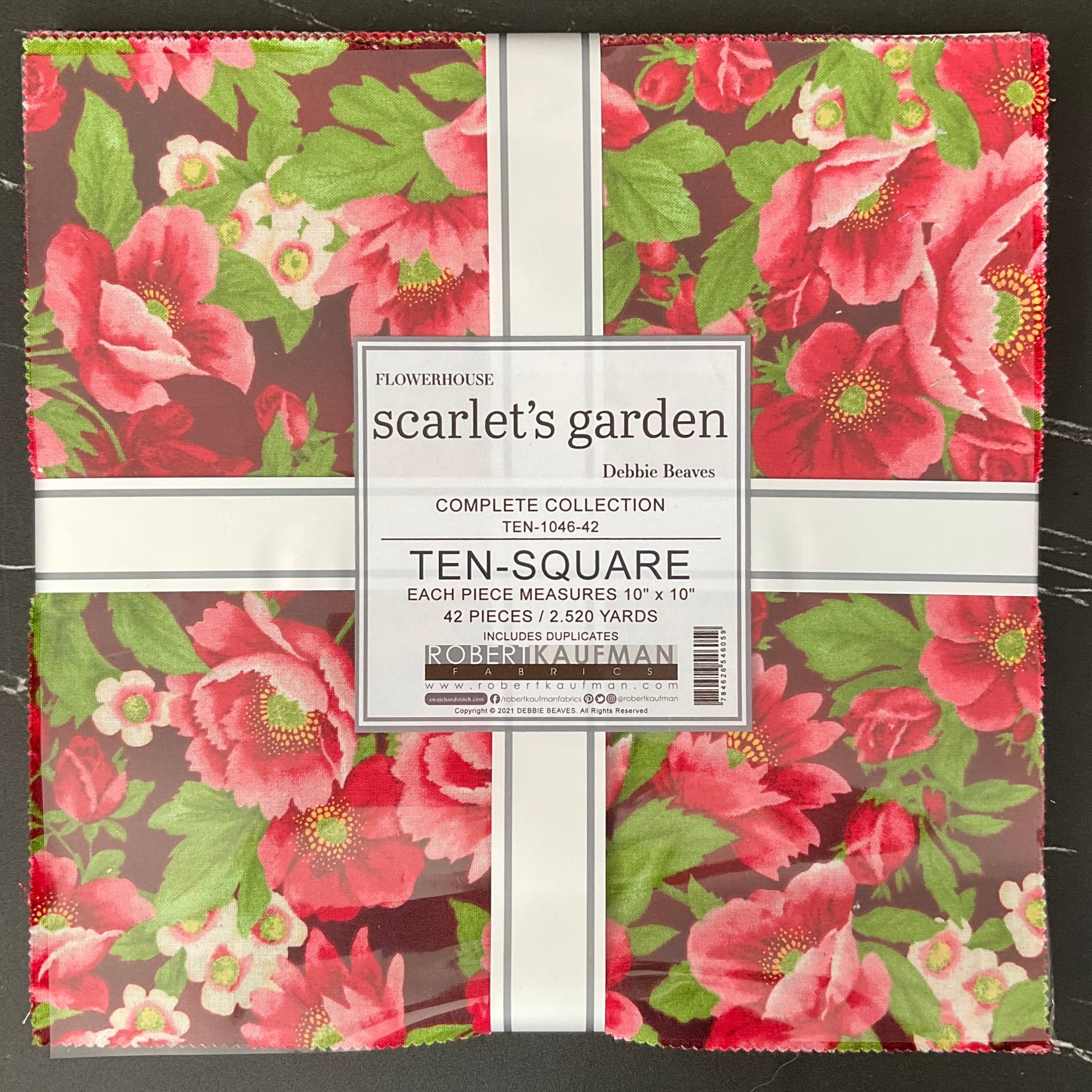 Flowerhouse Scarlet's Garden - Layer Cake