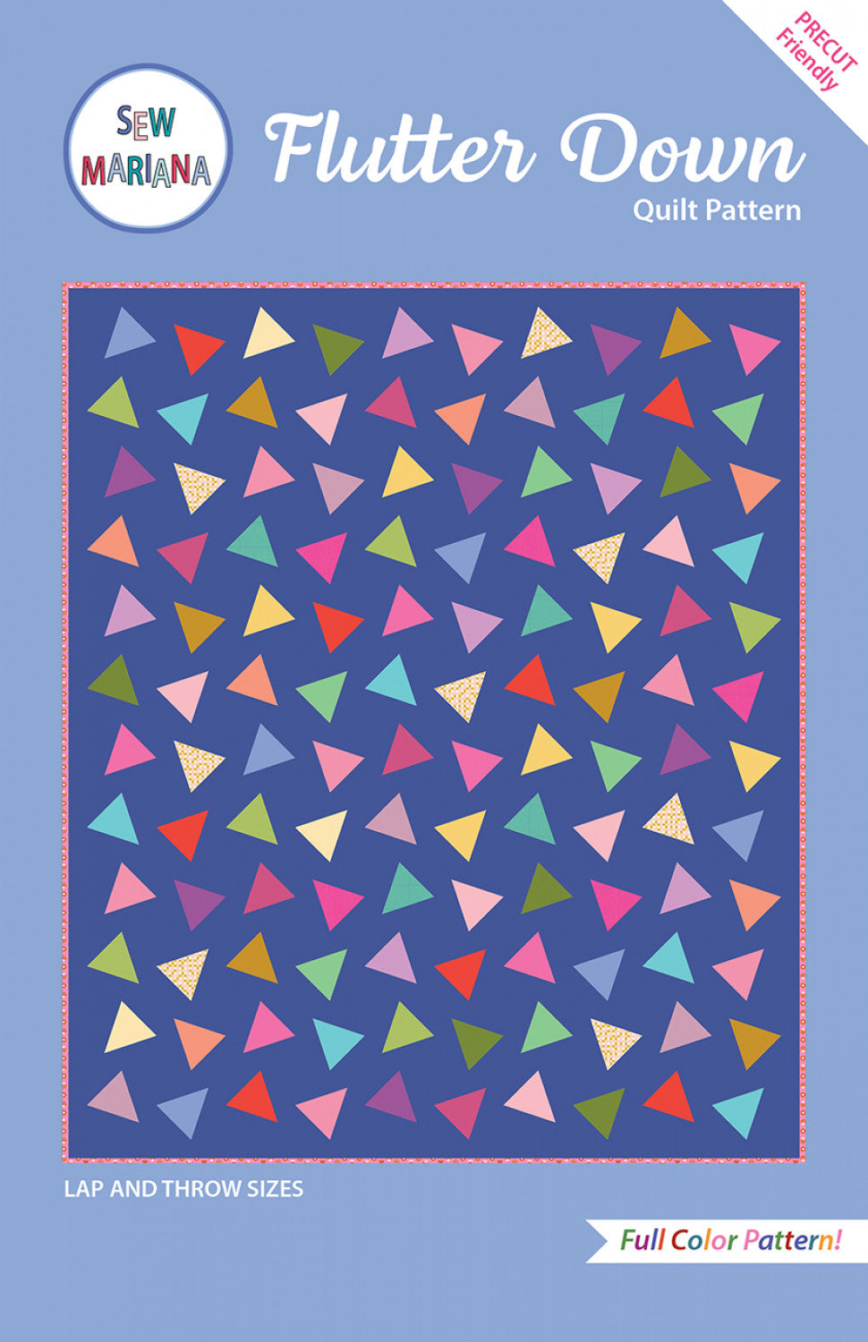 Flutter Down Quilt Pattern by Sew Mariana