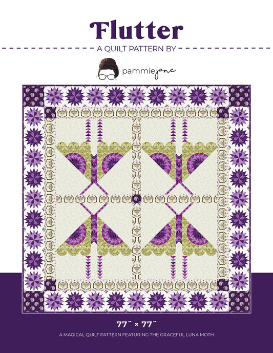 Flutter FPP Quilt Pattern by Pammie Jane