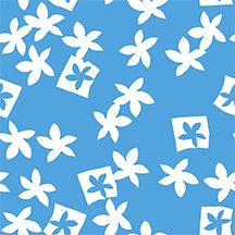 Flutter by Ampersand Design Studio : Flat Fat Stack 8 PC Blue 120FQFLUB