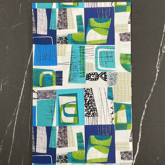 Flying South by Clare Youngs : Collage Sea Blue PWCY006.SEABLUE