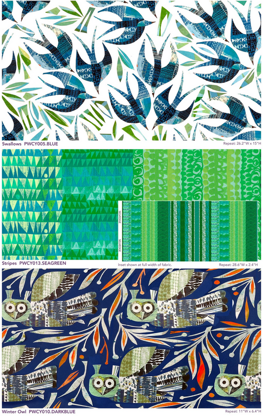 Flying South by Clare Youngs : Fabric Bundles