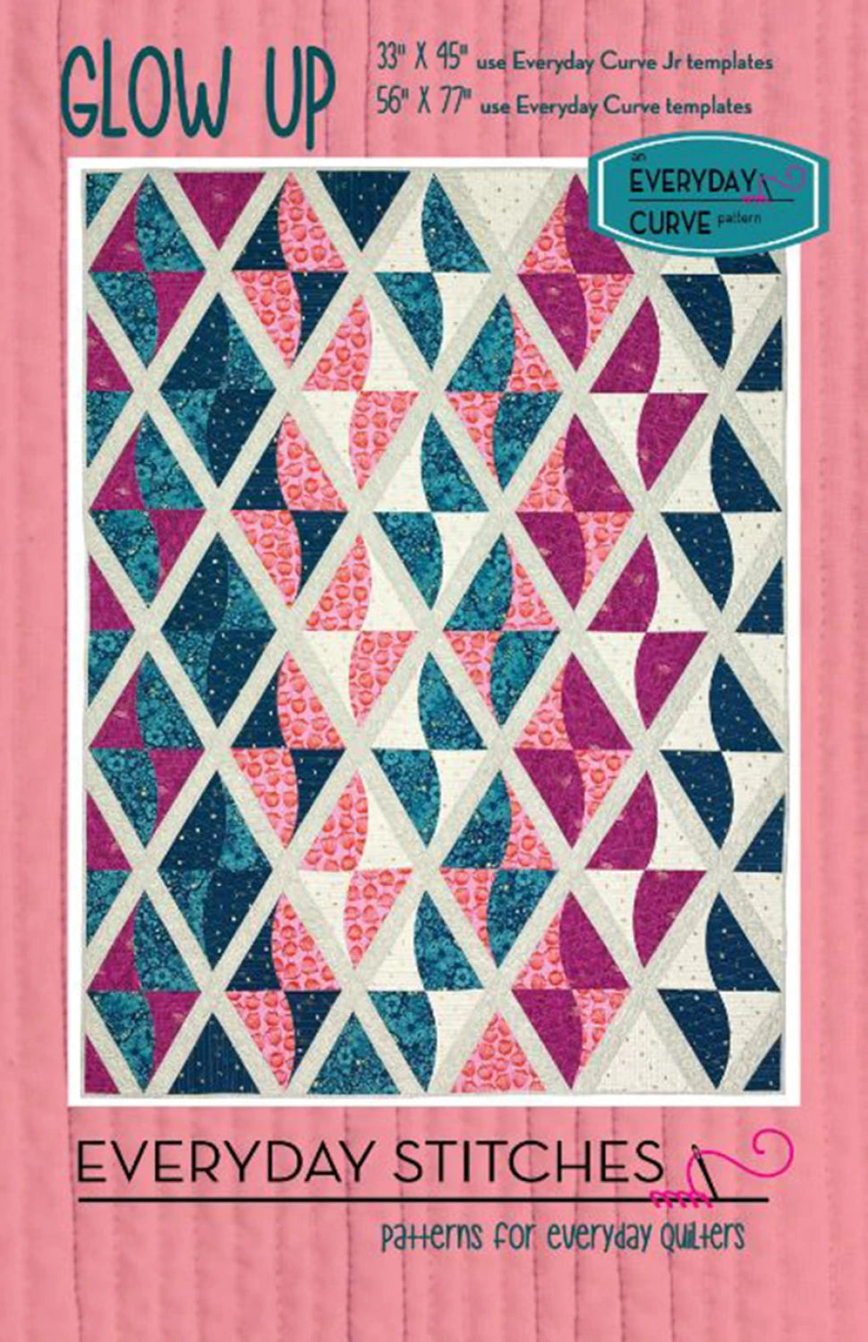 Flying South by Clare Youngs: Glow Up Quilt Kit