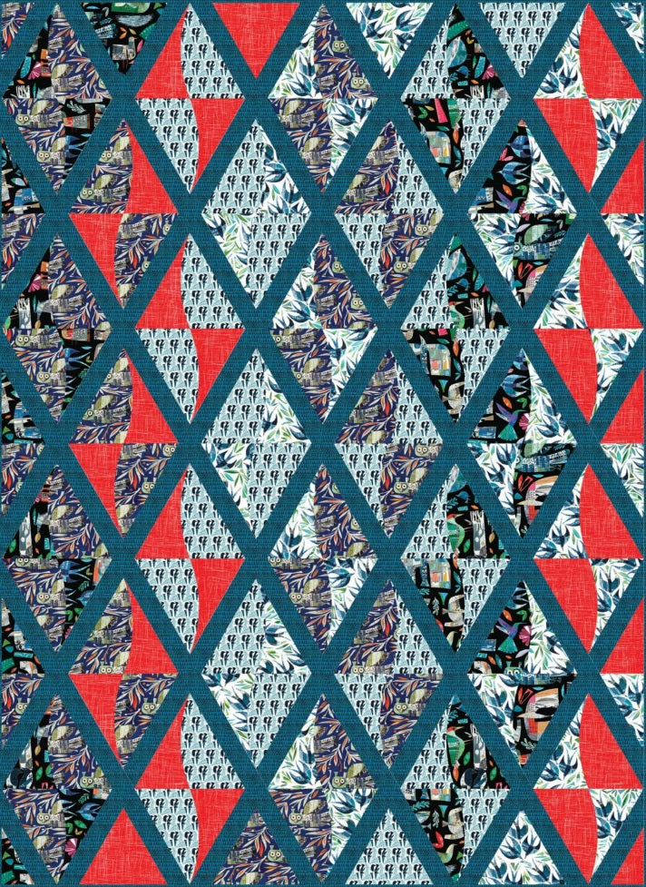 Flying South by Clare Youngs: Glow Up Quilt Kit (Estimated Arrival November 2025)