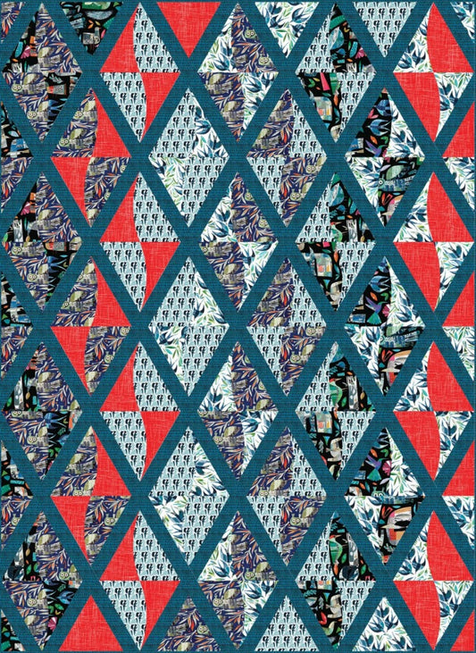 Flying South by Clare Youngs: Glow Up Quilt Kit