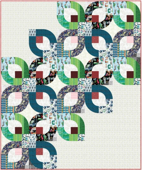 Flying South by Clare Youngs : Trellis Quilt Kit