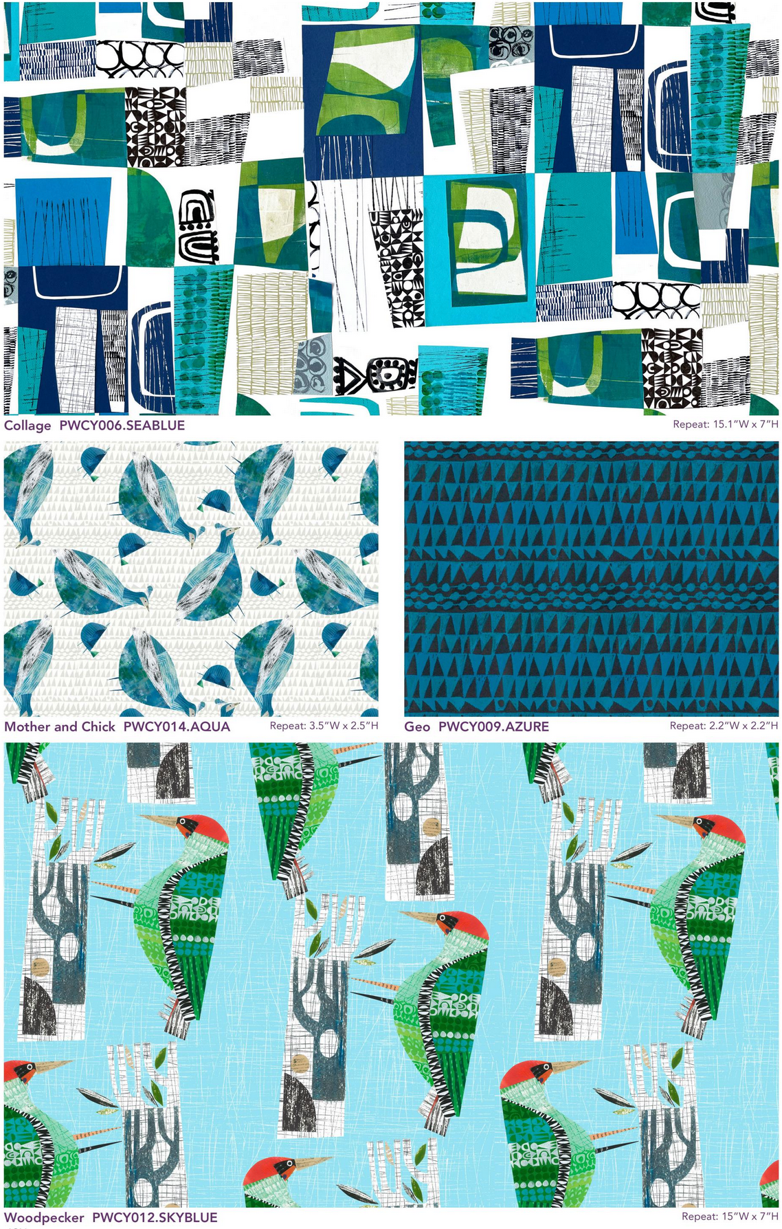 Flying South by Clare Youngs : Fabric Bundles