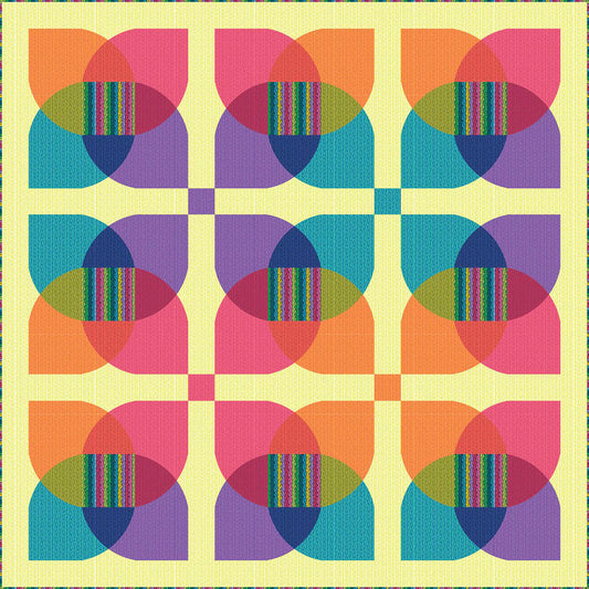 Foliage by Sally Kelly : Reflections Quilt Kit