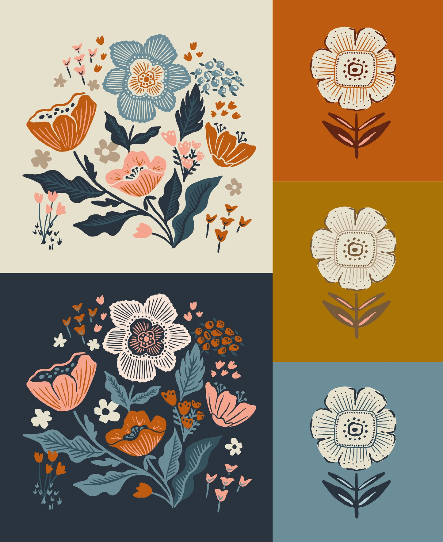 Folk & Lore by Fancy That Design House: Folk & Lore Panel 36" x 44"