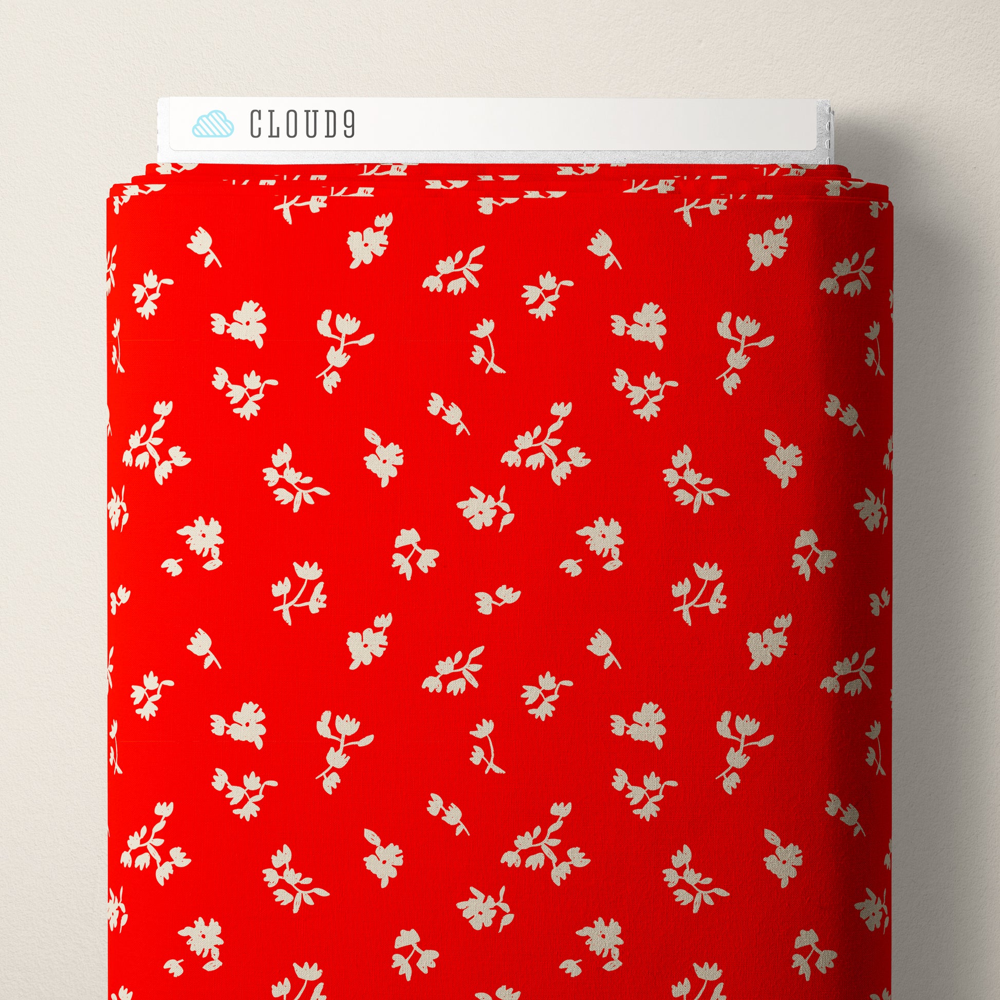 Folka by Holli Zollinger : Ditsy Floret Red/Oat 229901