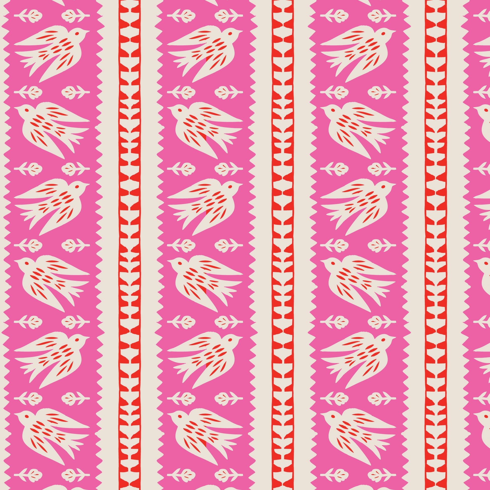Folka by Holli Zollinger : Folk Stripe Pink 229915