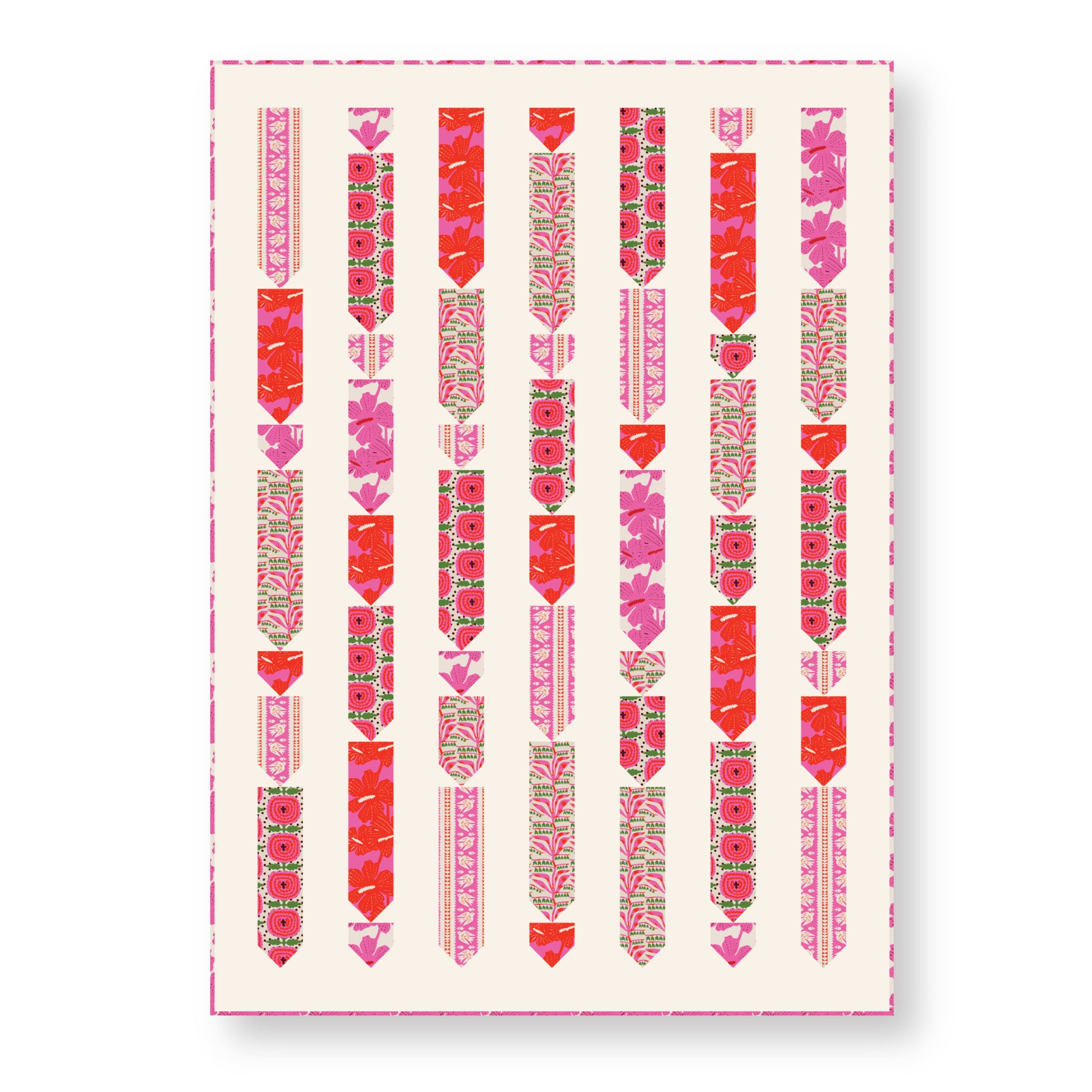 Folka by Holli Zollinger - Free PDF Sparkle in the Rain Quilt Pattern