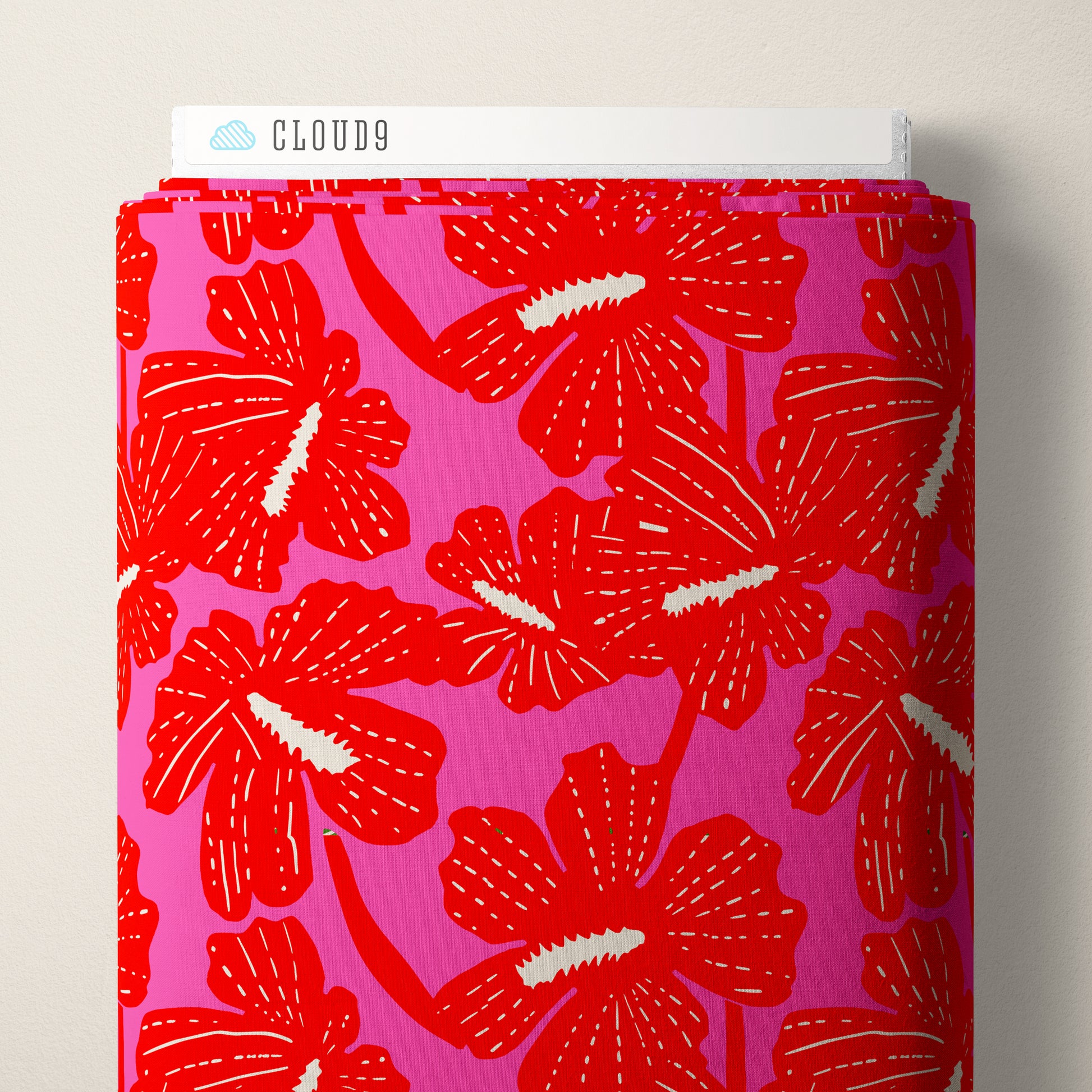 Folka by Holli Zollinger : Hibiscus Pink/Red 229906