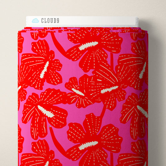 Folka by Holli Zollinger : Hibiscus Pink/Red 229906