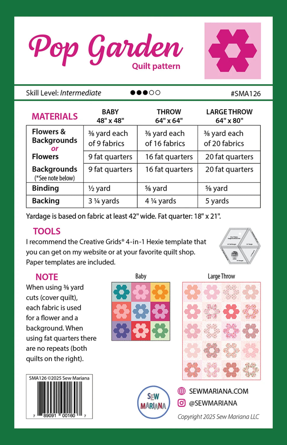 Folka by Holli Zollinger : Pop Garden Quilt Kit