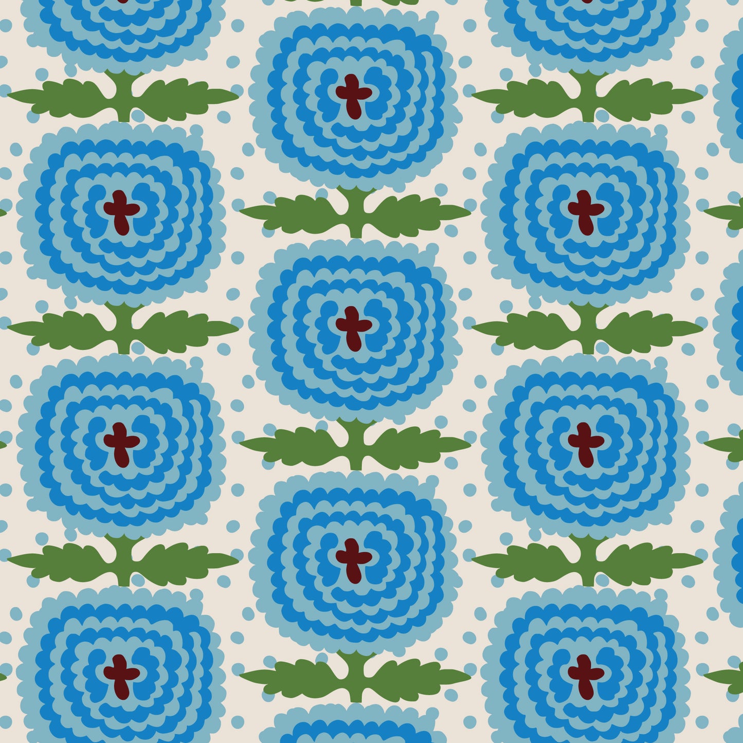 Folka by Holli Zollinger : Zinnia Blue 229913