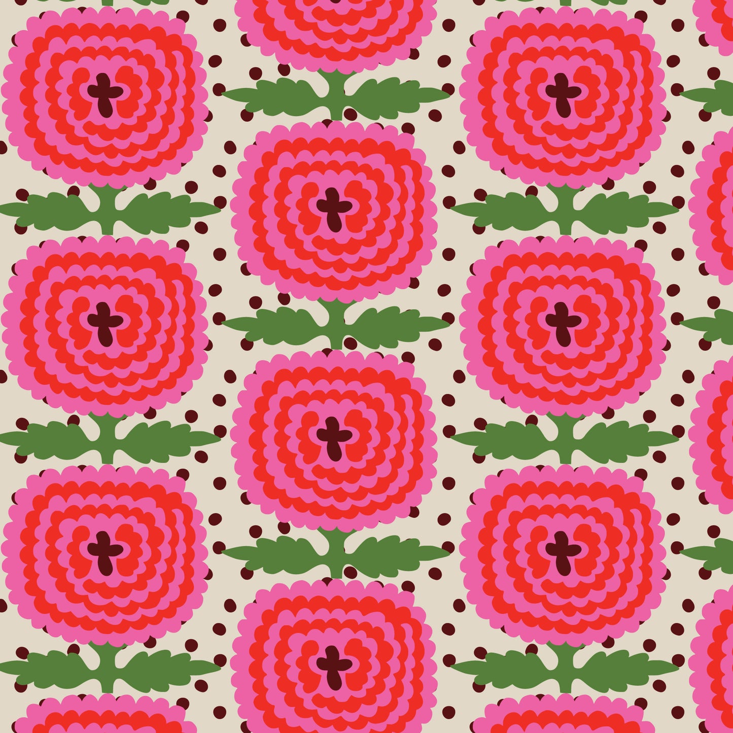 Folka by Holli Zollinger : Zinnia Pink 229914