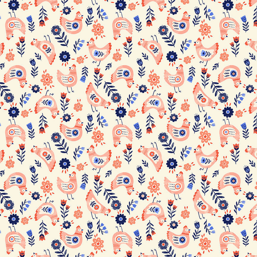 Folky Chicken by Natalie Briscoe : Bundles