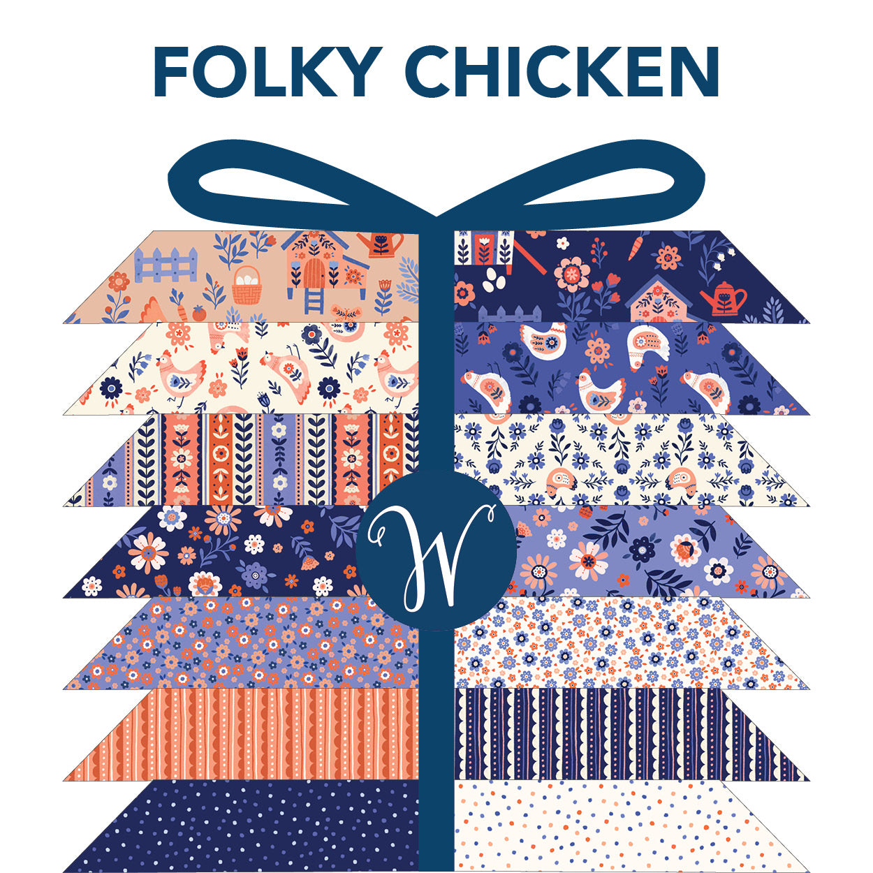 Folky Chicken by Natalie Briscoe : Bundles
