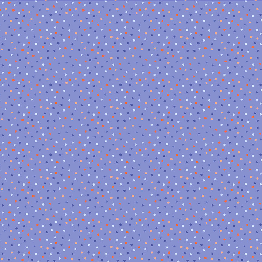 Folky Chicken by Natalie Briscoe : Dottie Cobalt 55245-5