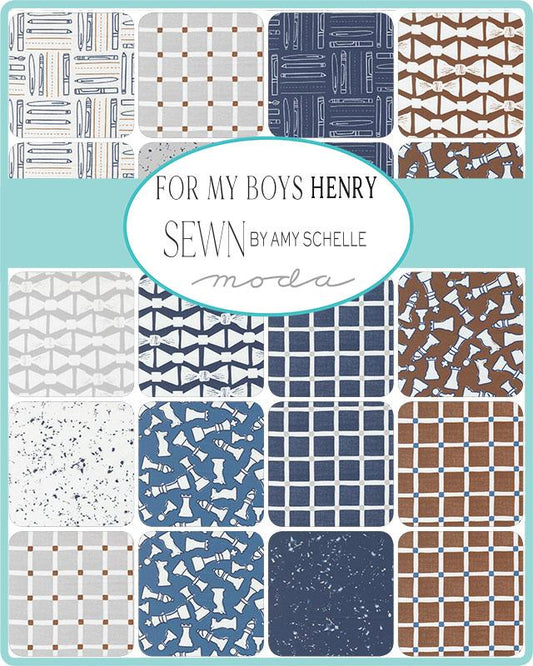 For My Boys: Henry by Sewn by Amy Schelle - Charm Pack