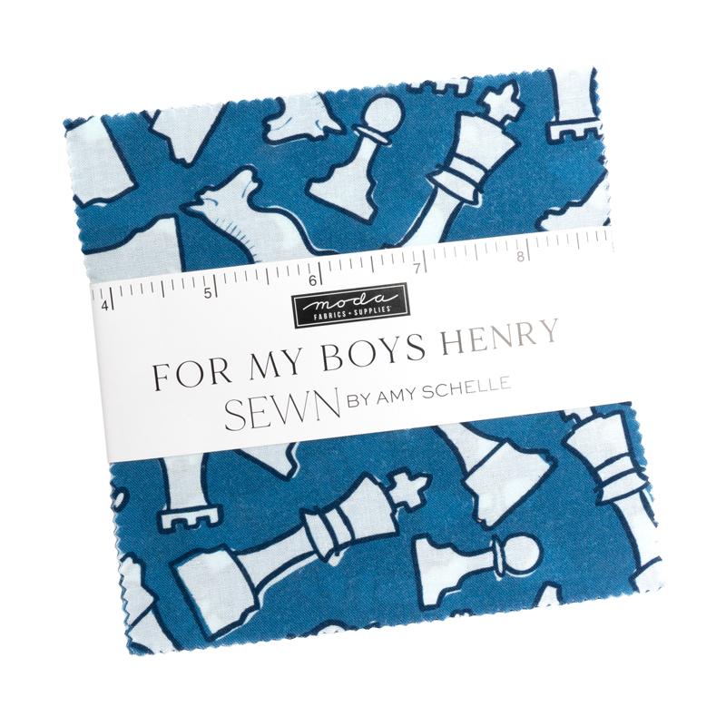 For My Boys: Henry by Sewn by Amy Schelle - Charm Pack
