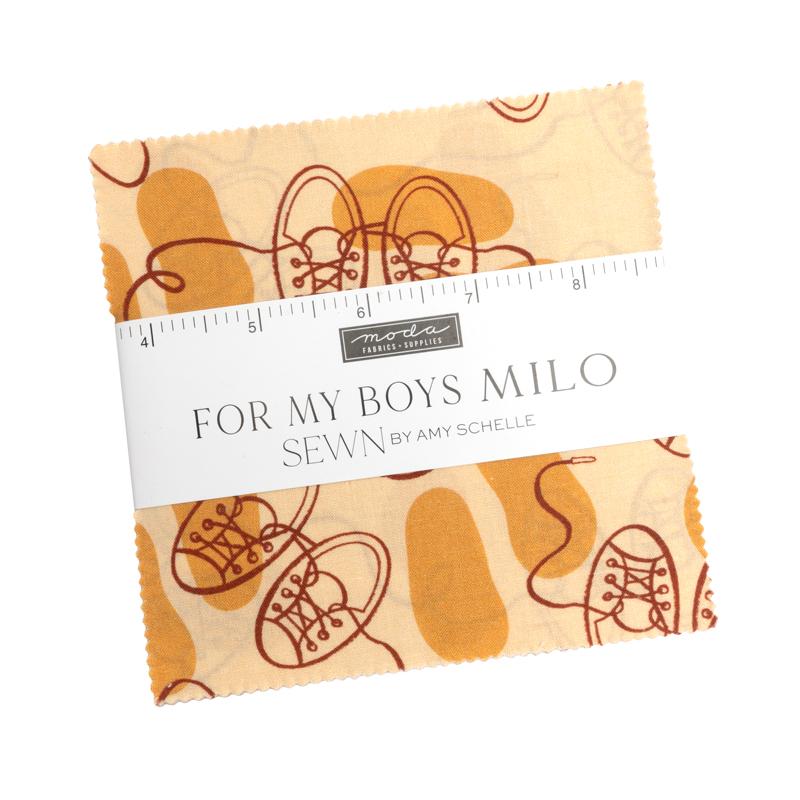 For My Boys Milo by Sewn by Amy Schelle - Charm Pack