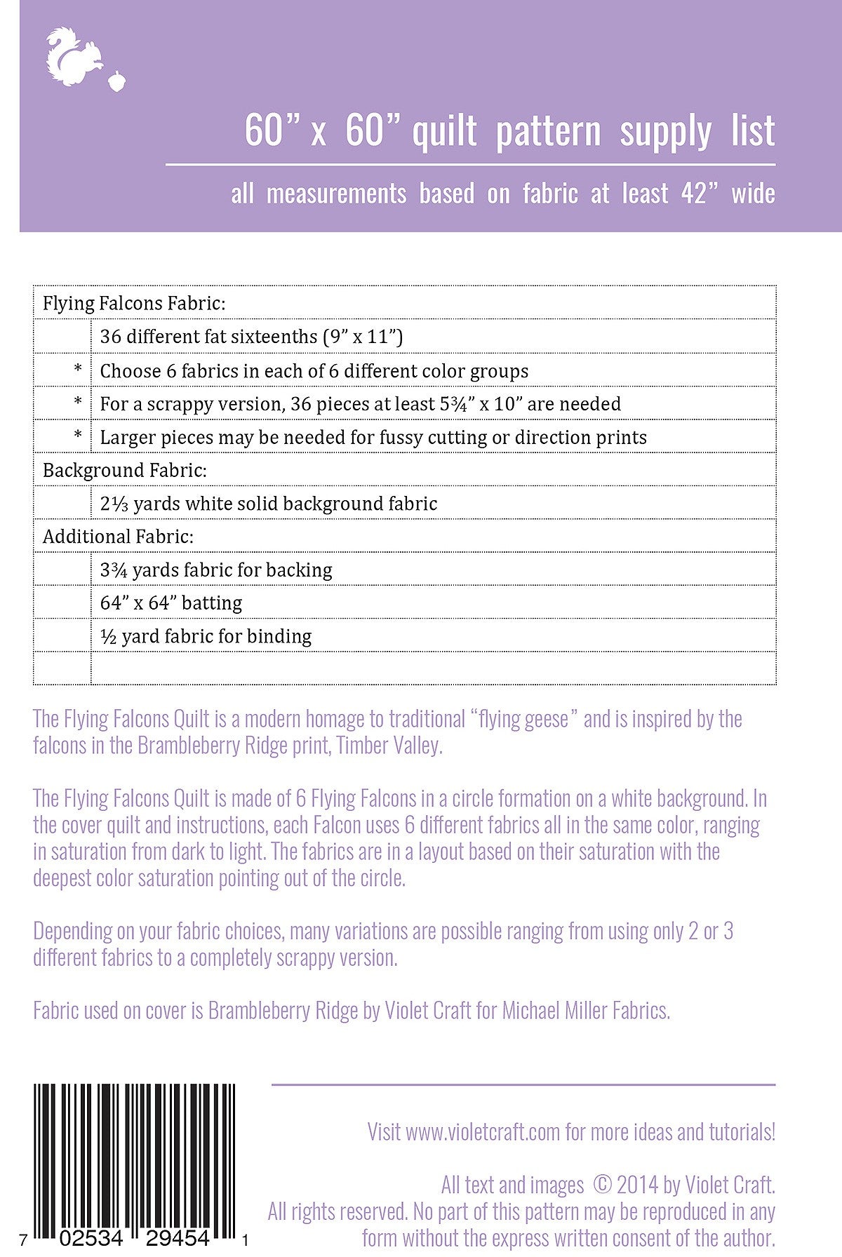 Forest Abstractions FPP Quilt Quilt Pattern by Violet Craft