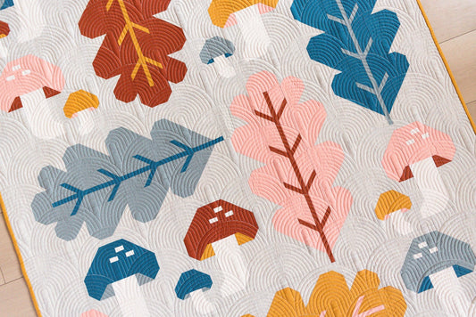 Forest Fungi Quilt Pattern by Pen + Paper Patterns