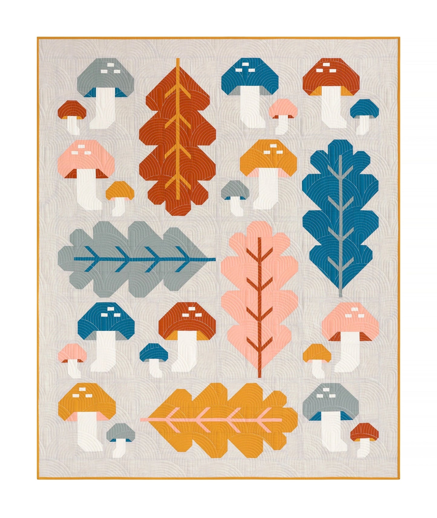 Forest Fungi Quilt Pattern by Pen + Paper Patterns