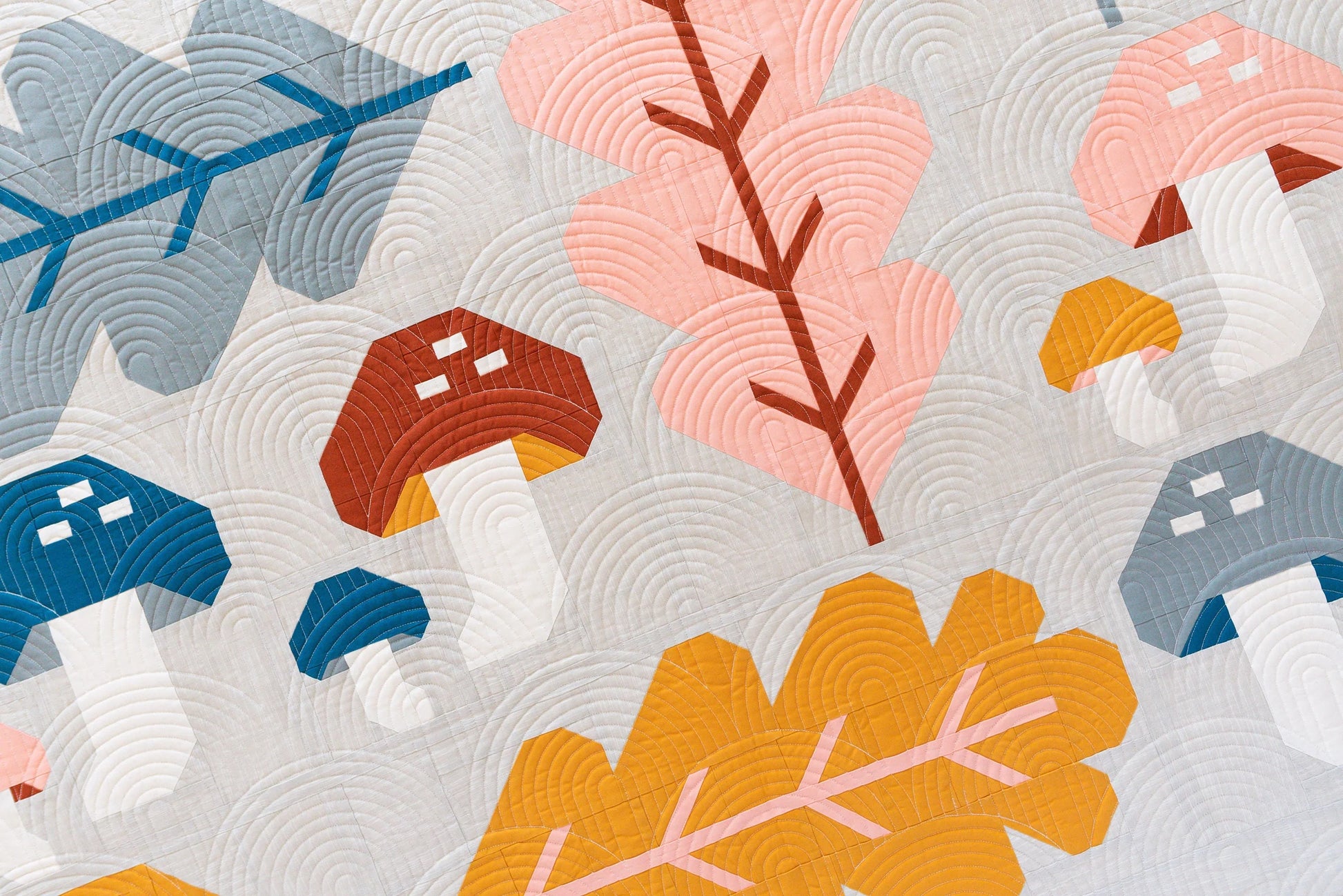 Forest Fungi Quilt Pattern by Pen + Paper Patterns