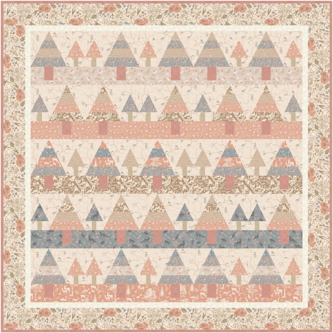 Forest Memoirs by Virginia Eleonora : Free PDF My Habitat Quilt Pattern