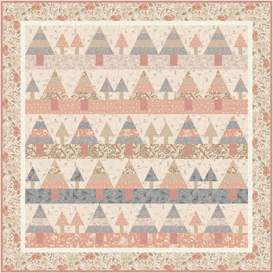 Forest Memoirs by Virginia Eleonora : Free PDF My Habitat Quilt Pattern