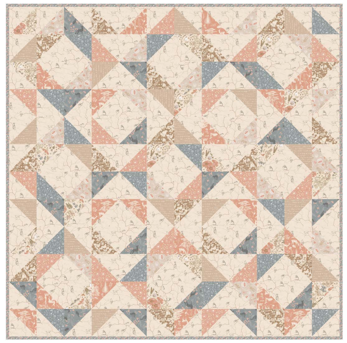 Forest Memoirs by Virginia Eleonora : Quick Step Quilt Kit Reference