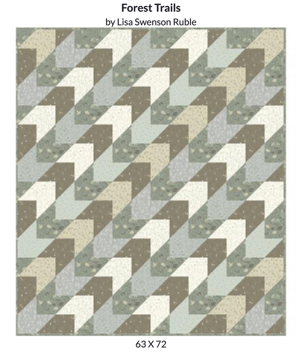 Forest Tales by Whistler Studios - Forest Trails Quilt Kit
