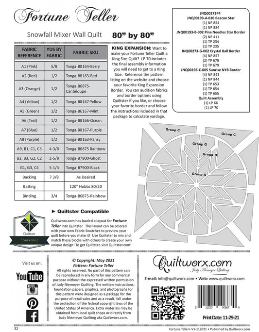 Fortune Teller # JNQ00273P4 - Special Order