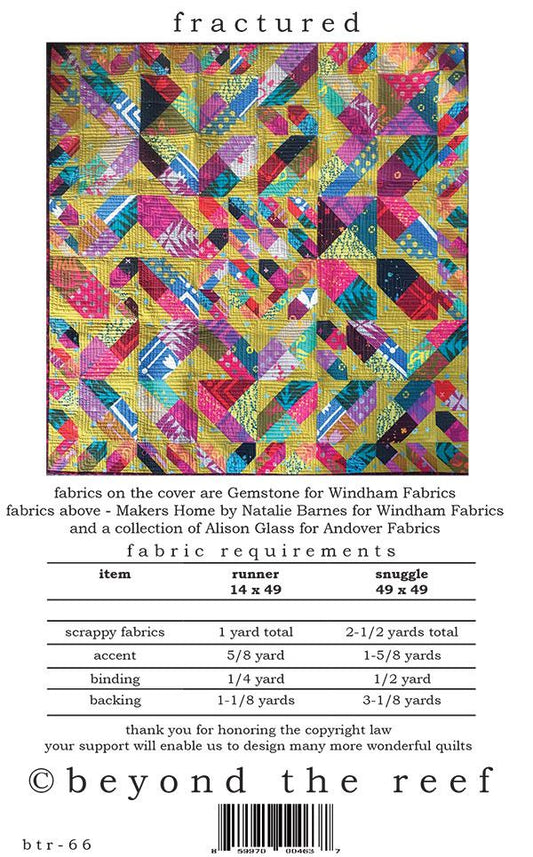 Fractured Quilt Pattern by Beyond the Reef